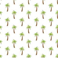 Seamless Pattern with palm trees vector