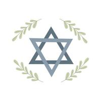 feliz hanukkah, fondo del festival judío de luces para tarjetas de felicitación, invitación, pancarta vector