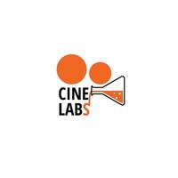 Cinematography With Labs Logo Symbol Icon vector