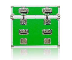 New green toolbox with shadow photo