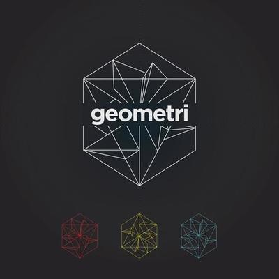 Abstract Geometry Graphic Symbol Logo Design Template