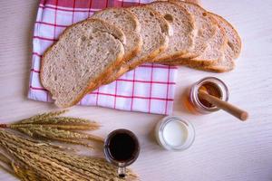 Fresh tasty bread. photo