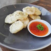 Cireng Bumbu Rujak. Traditional food typical of West Java, photo
