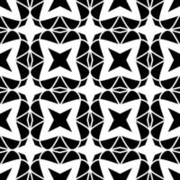 Black and white seamless background. Geometrical Pattern design. Simple and minimal pattern ideal for Wallpaper, Backdrop, shirt printing, fashion, stencil, handmade craft. Vector Illustration.