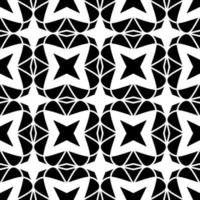 fondo transparente blanco y negro. diseño de patrones geométricos. patrón simple y mínimo ideal para papel tapiz, telón de fondo, impresión de pantalones, moda, esténcil, artesanía hecha a mano. ilustración vectorial vector