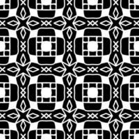 Black and white seamless background. Geometrical Pattern design. Simple and minimal pattern ideal for Wallpaper, Backdrop, shirt printing, fashion, stencil, handmade craft. Vector Illustration.