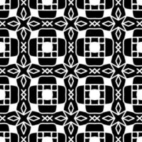 Black and white seamless background. Geometrical Pattern design. Simple and minimal pattern ideal for Wallpaper, Backdrop, shirt printing, fashion, stencil, handmade craft. Vector Illustration.