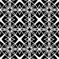 Black and white seamless background. Geometrical Pattern design. Simple and minimal pattern ideal for Wallpaper, Backdrop, shirt printing, fashion, stencil, handmade craft. Vector Illustration.