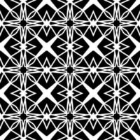 Black and white seamless background. Geometrical Pattern design. Simple and minimal pattern ideal for Wallpaper, Backdrop, shirt printing, fashion, stencil, handmade craft. Vector Illustration.