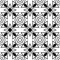 Black and white seamless background. Geometrical Pattern design. Simple and minimal pattern ideal for Wallpaper, Backdrop, shirt printing, fashion, stencil, handmade craft. Vector Illustration.