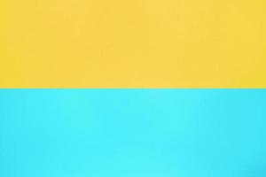 blue and yellow pastel color paper texture top view minimal flat lay background photo