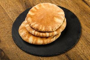 Pita bread dish photo