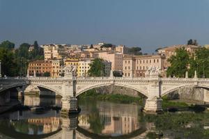 Rome bridges view photo