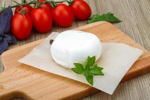 mozzarella a bordo foto