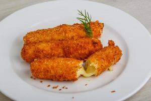 Fried cheese dish photo