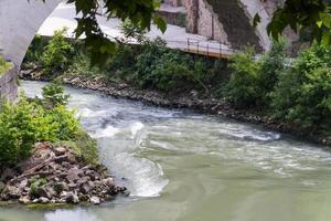 Rome bridges view photo