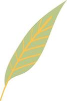 Leaf in Autumn Sensation Abstract Organic Shapes Illustration vector
