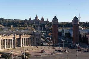 Barcelona, Spain, 2022 -  Venetian towers photo