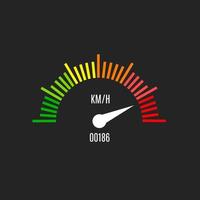 illustration vector of speedometer and gauge perfect for print,etc