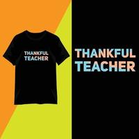 Teachers' day t-shirt design typography vector