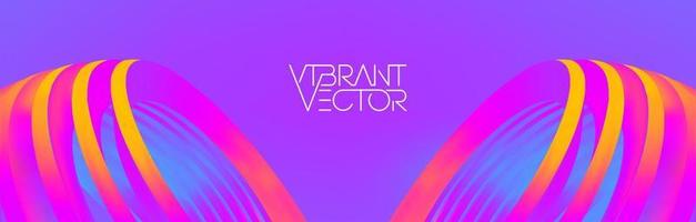 Geometric colorful background futuristic digital purple concept. Abstract gradient digital vector. vector