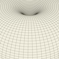 Abstract vector landscape background. Cyberspace grid. 3d technology illustration.