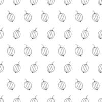 Pretty berries are scattered on the white background vector