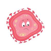 Bacteria with emotion vector