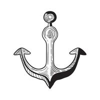 Anchors Illustrations in Art Ink Style vector