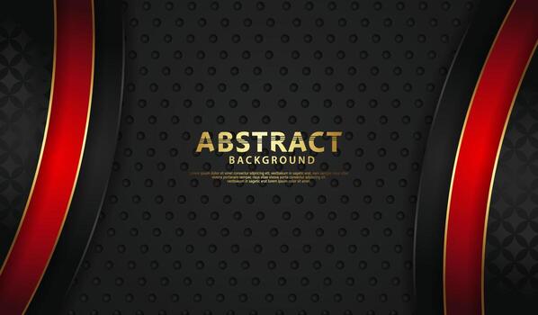 Luxury overlap layers abstract background with lines effect vector