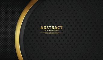 Luxury overlap layers abstract background with lines effect vector