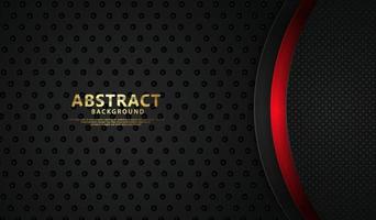 Luxury overlap layers abstract background with lines effect vector