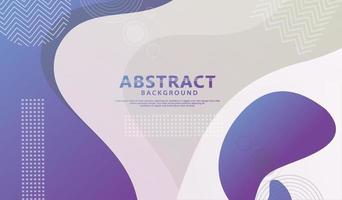 Dynamic style banner design with fluid color gradient elements vector