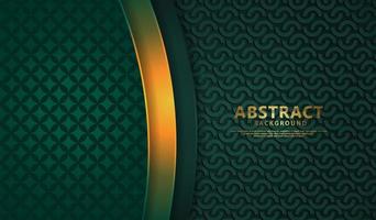 Luxury overlap layers abstract background with lines effect, realistic on textured dark background. vector illustration