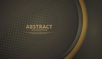 Luxury overlap layers abstract background with lines effect vector