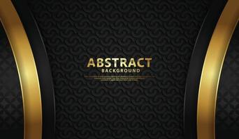 Luxury overlap layers abstract background with lines effect vector