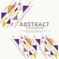 futuristic and dynamic colorful triangle lines composition ornament and texture modern pattern background vector