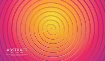 Abstract background with geometric gradient circles vector