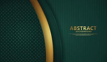 Luxury overlap layers abstract background with lines effect vector