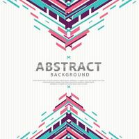 Futuristic and dynamic colorful lines ornament and texture modern pattern background vector