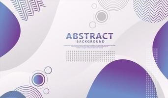 Dynamic style banner design with fluid color gradient elements vector