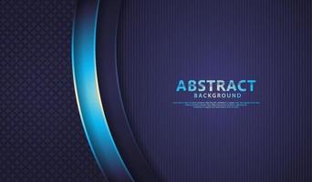 Luxury overlap layers abstract background with lines effect, realistic on textured dark background. vector illustration