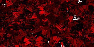 Dark Red vector pattern with polygonal shapes.