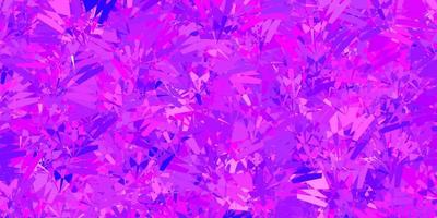 Light Purple vector background with polygonal forms.