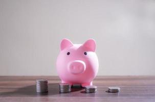 Save money and account banking for finance concept photo