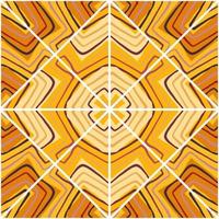 Hand drawn linear tile endless wallpaper. Abstract zigzag waves mosaic seamless pattern. Vintage line ornament vector