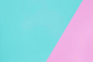 blue and pink pastel color paper texture top view minimal flat lay background photo