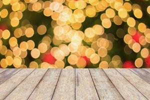 Christmas Light Bokeh background photo