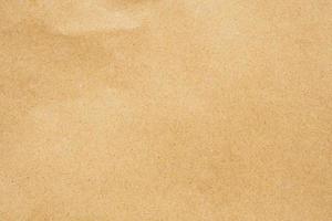 Brown paper eco recycled kraft sheet texture cardboard background photo