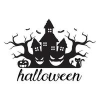 Halloween T-shirt Design vector